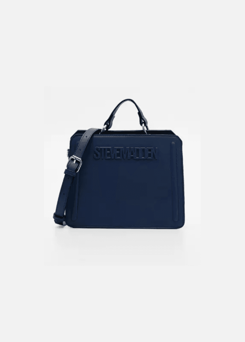 Sac à main bleu marine avec bandoulière